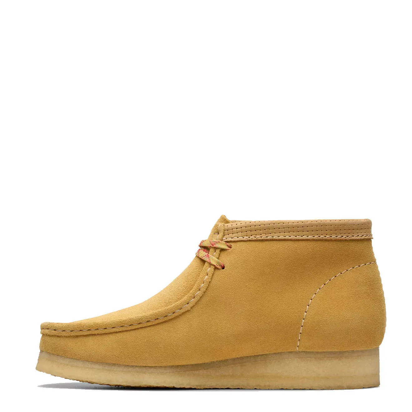 Clarks Originals Wallabee Boot Goldbrauner Wildleder