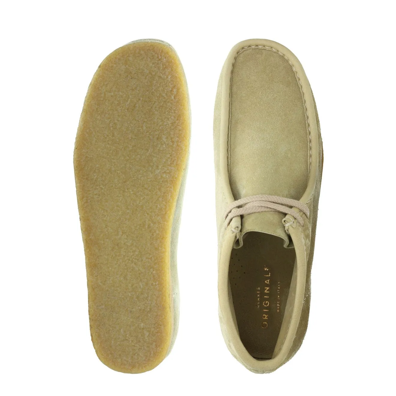 Clarks Originals Wallabee Boot Ahorn Wildleder