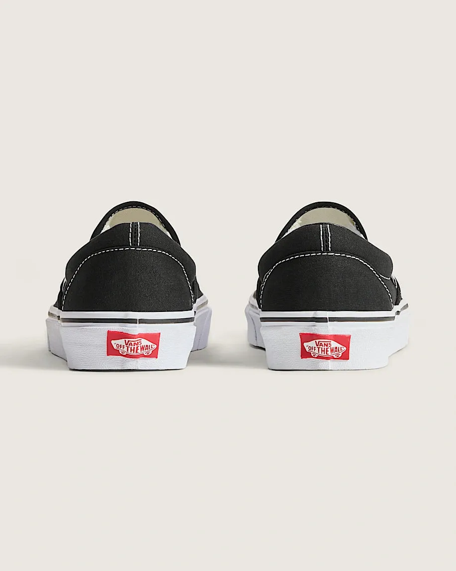 Klassische Slip-On-Schuhe - Schwarz