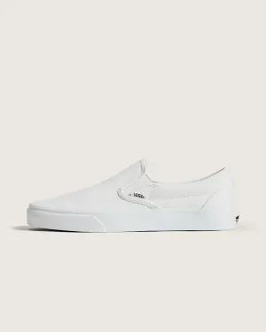 Klassische Slip-On Schuhe - Reinweiß