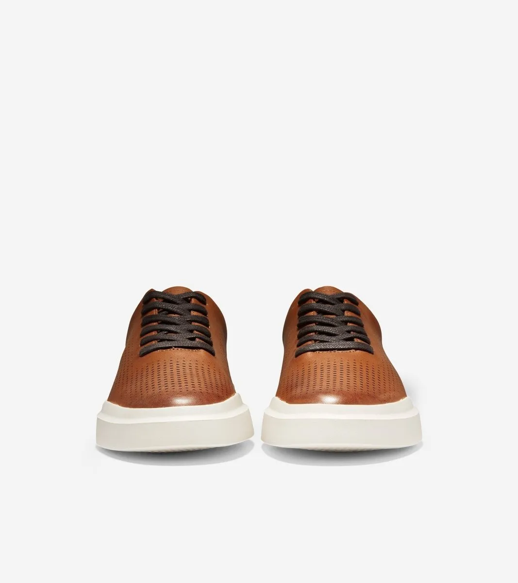 Cole Haan Herren GrandPro Rally Lazer Cut Braun Leder