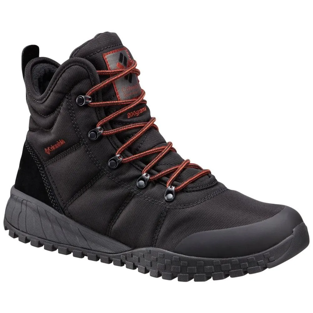 Columbia Herren Fairbanks Omni-Heat Stiefel Schwarz Wasserdicht