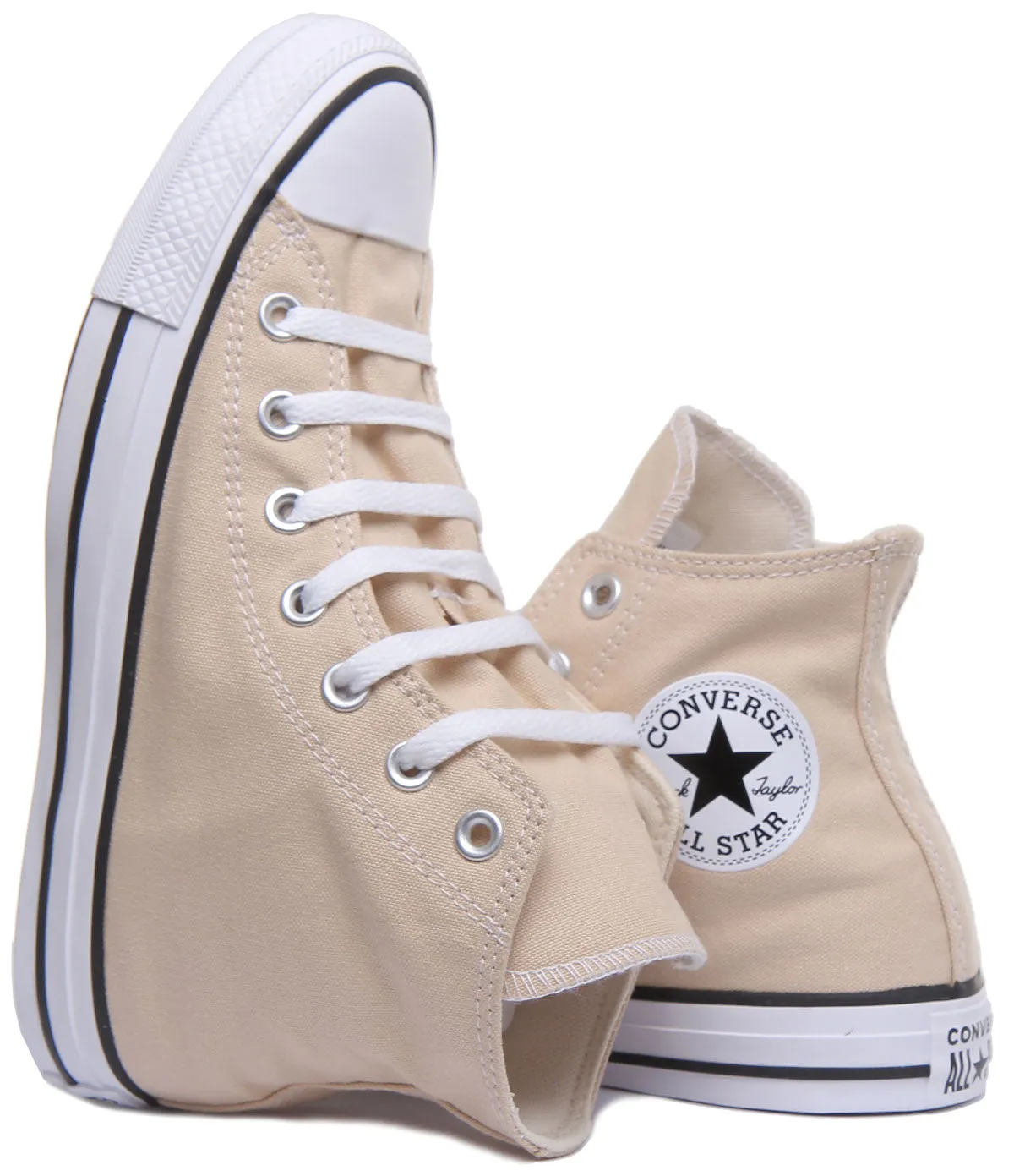 Converse 168575C CT All Star Hi Trainer in Beige für Unisex-Schuhe Converse