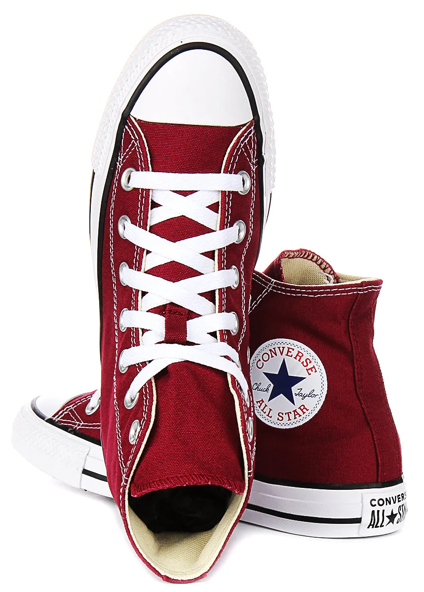 Converse All Star Chuck Taylor M9613C in Kastanienbraun Hi-Top-Schuhe Converse