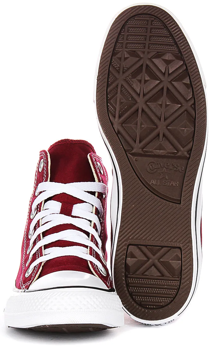 Converse All Star Chuck Taylor M9613C in Kastanienbraun Hi-Top-Schuhe Converse
