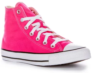 Converse All Star High A08136C In Fuchsia Pink Schuhe Converse