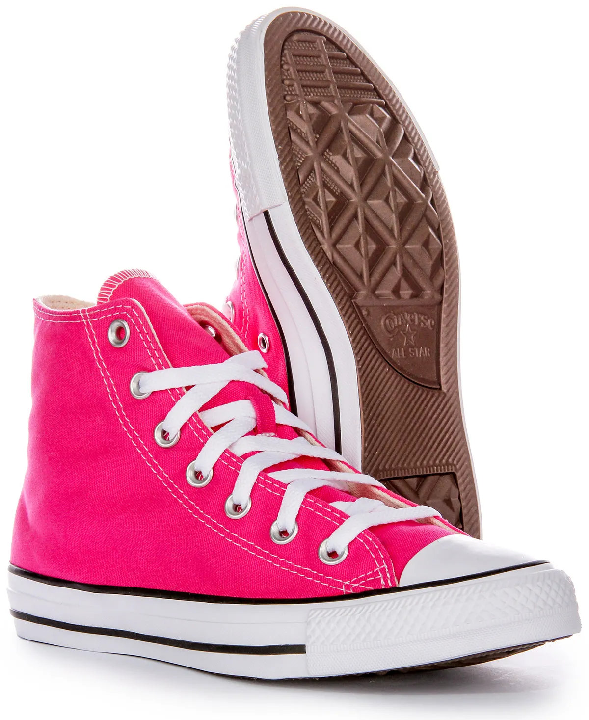 Converse All Star High A08136C In Fuchsia Pink Schuhe Converse