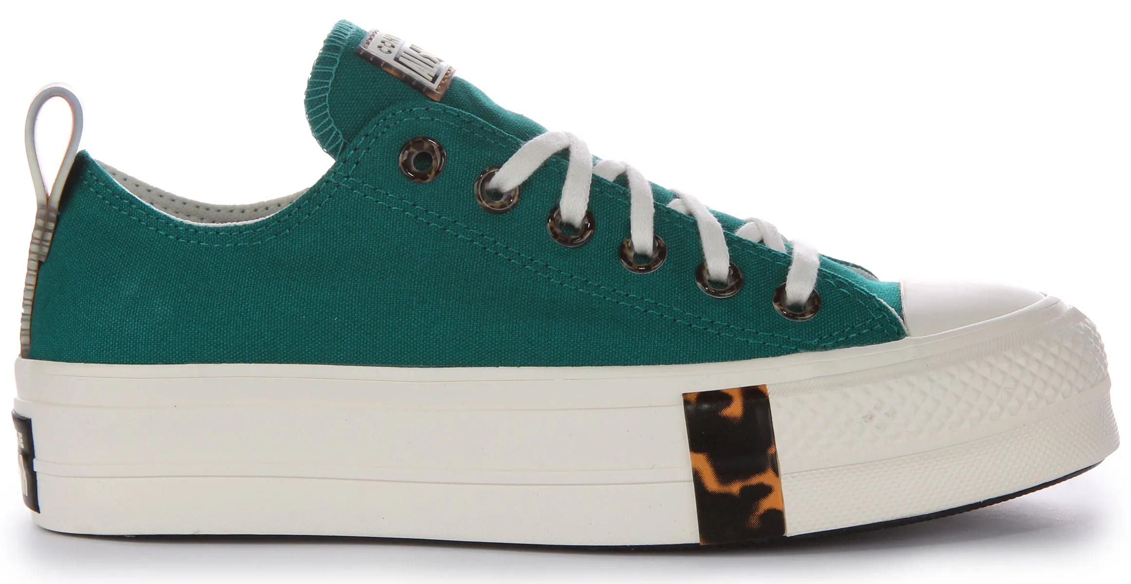 Converse All Star Lift Platform Schildkröte A05288C In Petrol Schuhe Converse