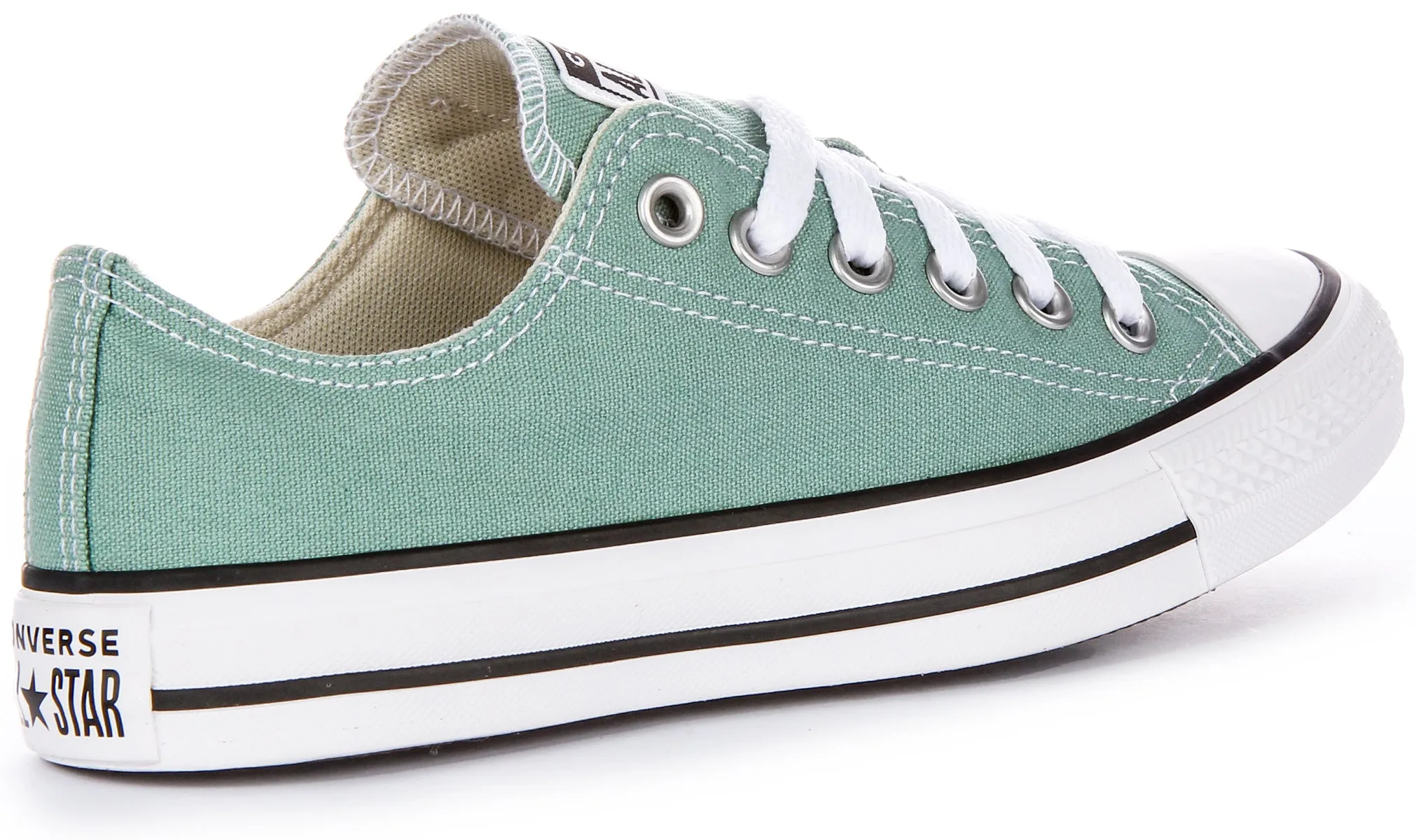 Converse All Star Low A06567C in hellgrünen Schuhen Converse