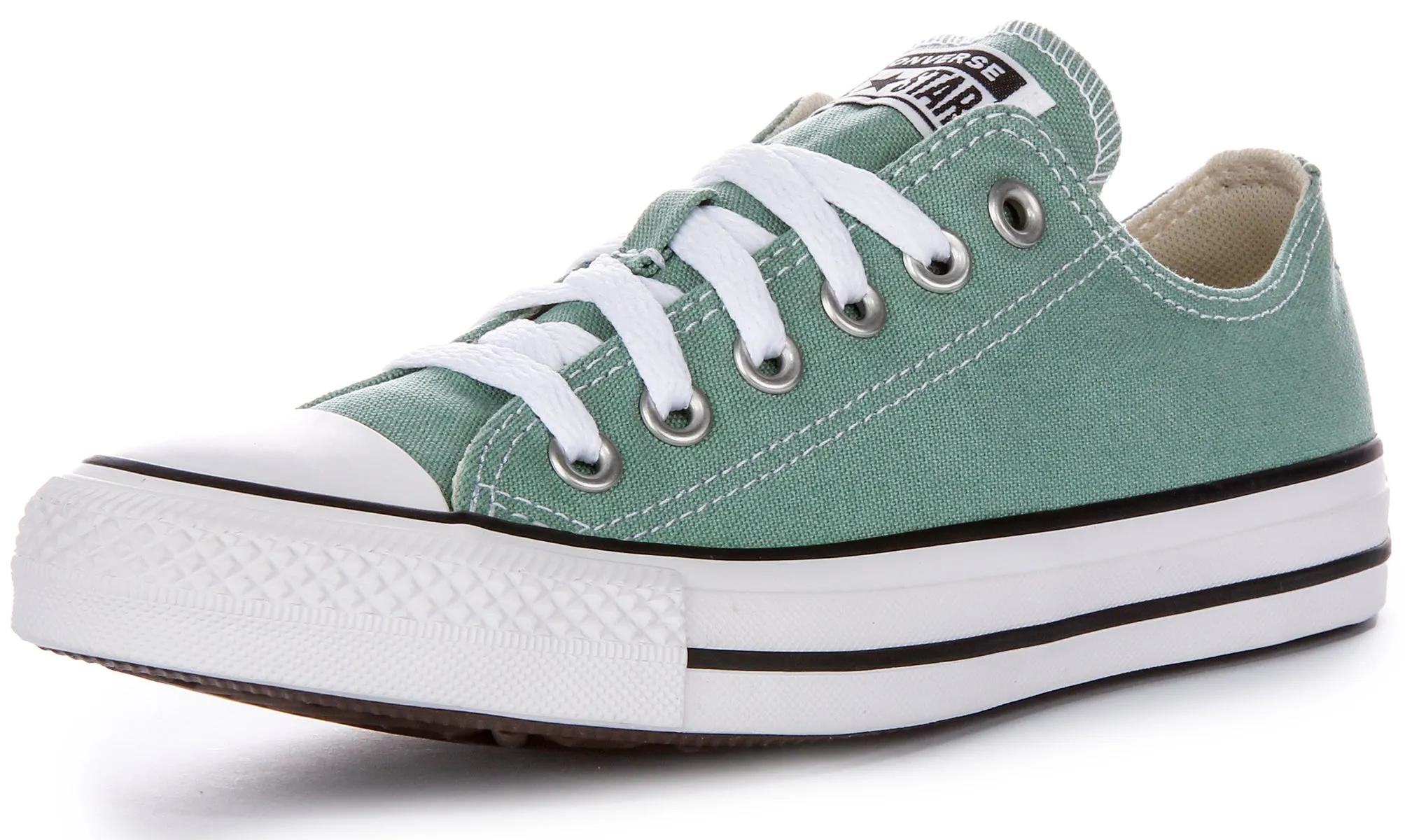 Converse All Star Low A06567C in hellgrünen Schuhen Converse