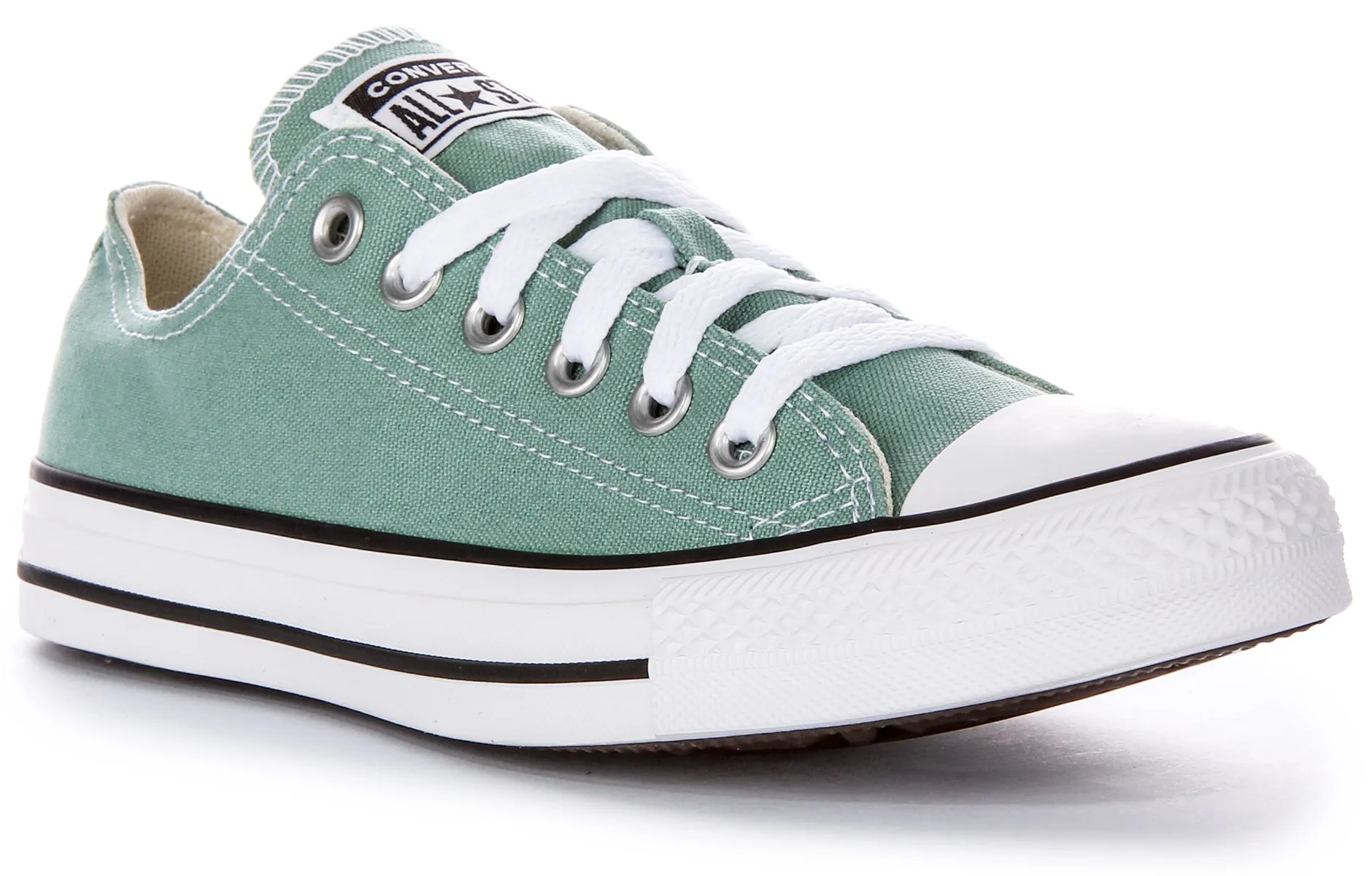 Converse All Star Low A06567C in hellgrünen Schuhen Converse