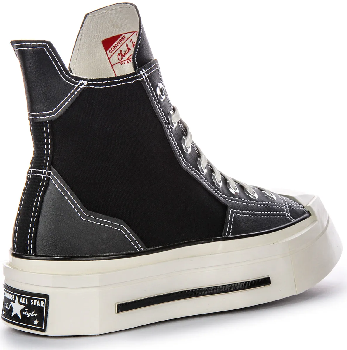 Converse Chuck 70s A06435C De Luxe Quadratisch High in Schwarz Schuhe Converse