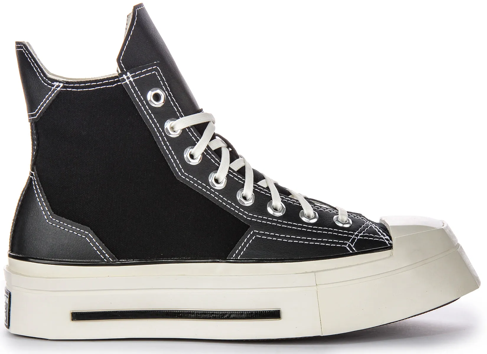 Converse Chuck 70s A06435C De Luxe Quadratisch High in Schwarz Schuhe Converse
