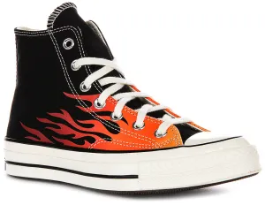 Converse Chuck 70s All Star 165024C Schuhe in Schwarz Flamme Converse