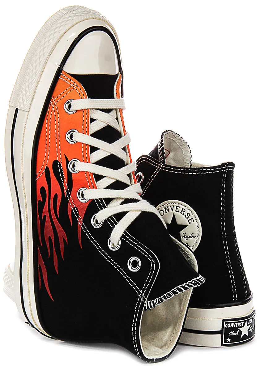 Converse Chuck 70s All Star 165024C Schuhe in Schwarz Flamme Converse
