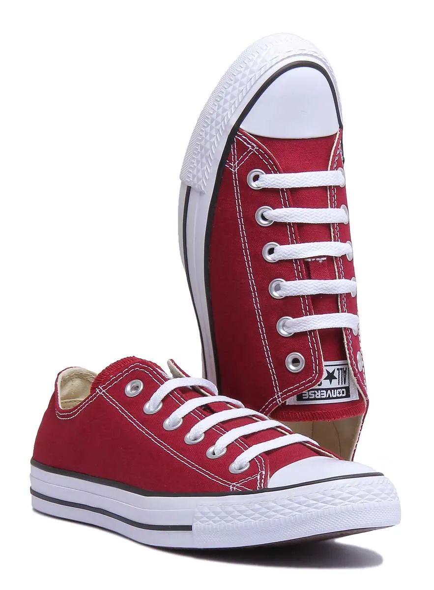 Converse M9691 All Star Low Trainer Schuhe in Kastanienbraun Converse