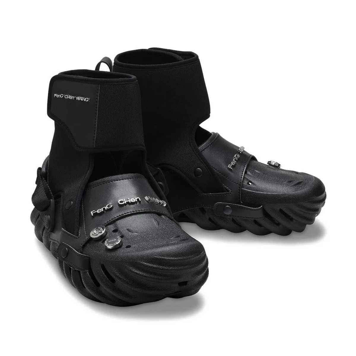   Crocs 2-in-1 Echo Clog 'Schwarz'