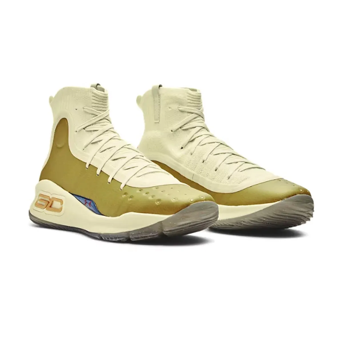 Curry 4 Retro 'Zitroneneis Metallic Gold'