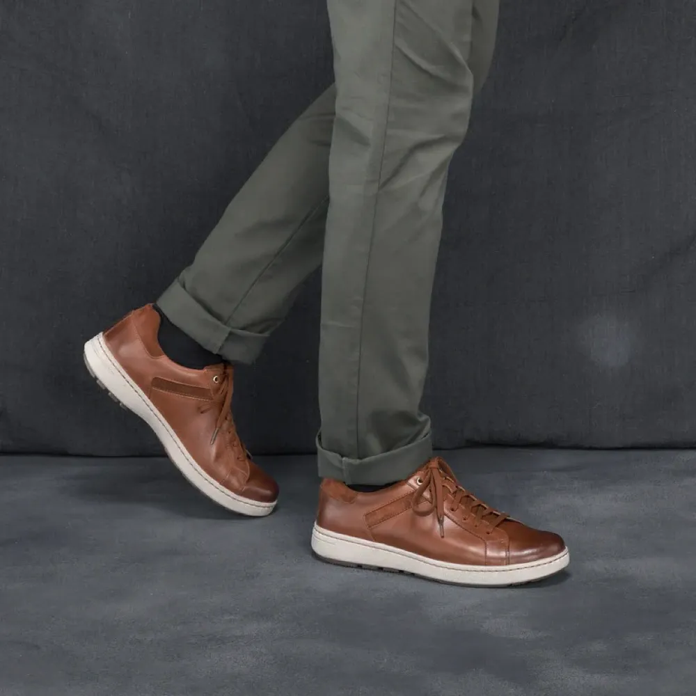 Dansko Herren Trevor Lederschnürschuh in Beige