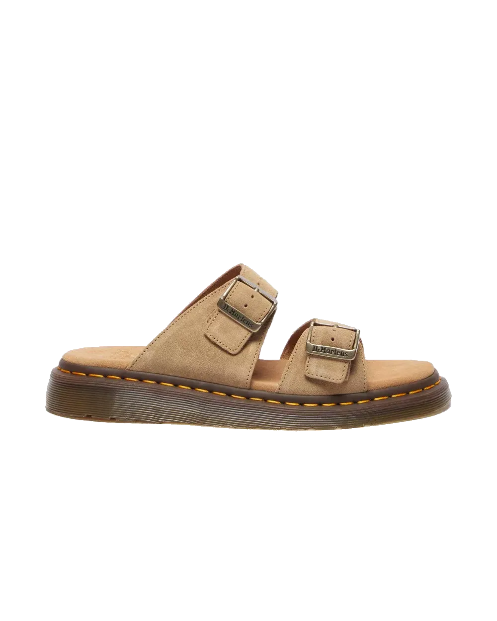 Dr. Martens Schuhe Josef Bronx Wildleder Sandalen in Savannah Braun