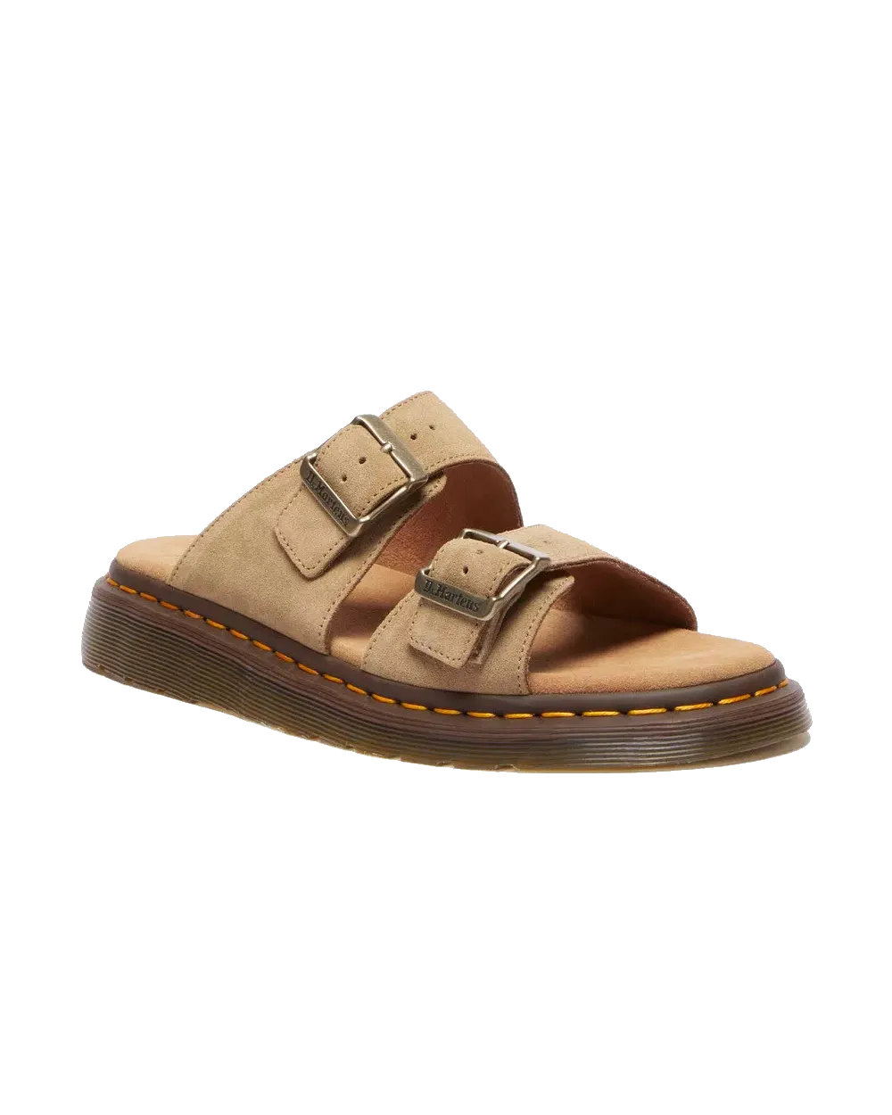 Dr. Martens Schuhe Josef Bronx Wildleder Sandalen in Savannah Braun