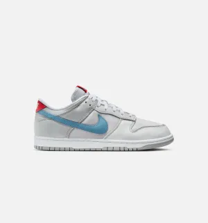 Dunk Low Silver Surfer Herren Lifestyle-Schuh - Metallisches Silber/Neutrales Grau/Flaches Silber/Ägäischer Sturm