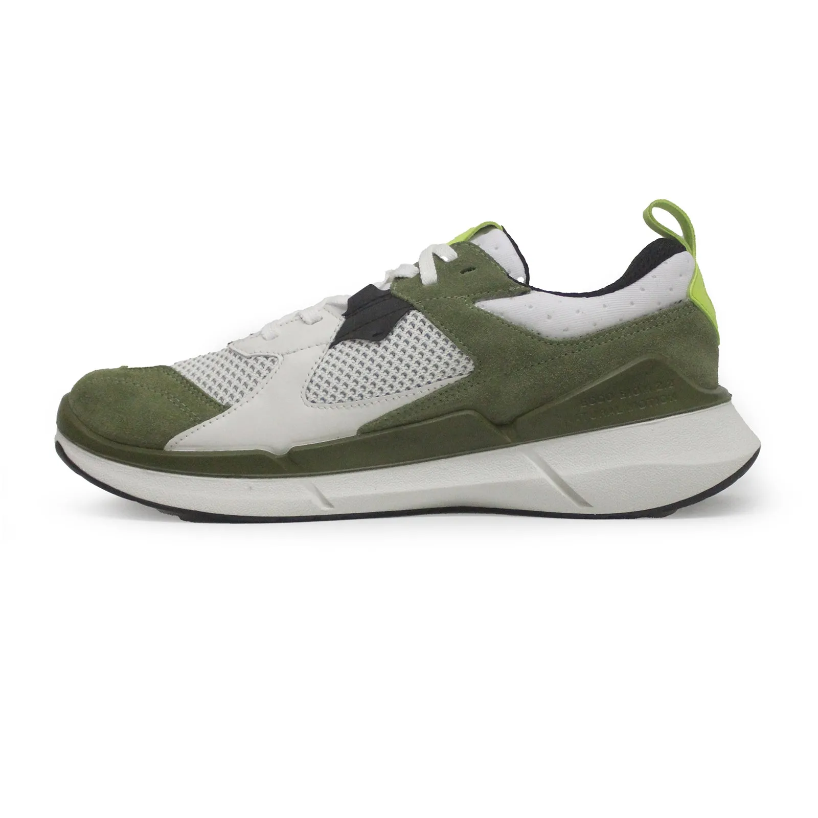 Ecco Biom 2.2 Leder Textil Herren Low Top Turnschuhe Ecco Schuhe