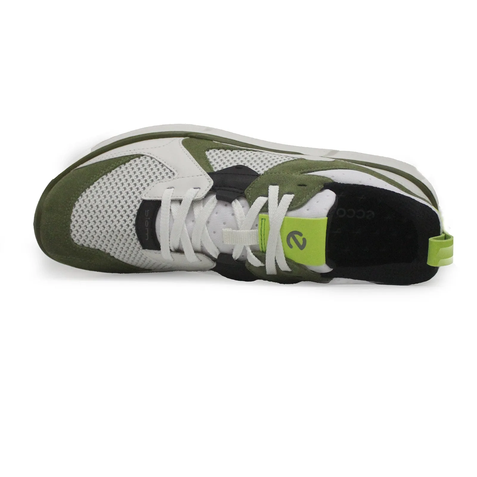 Ecco Biom 2.2 Leder Textil Herren Low Top Turnschuhe Ecco Schuhe