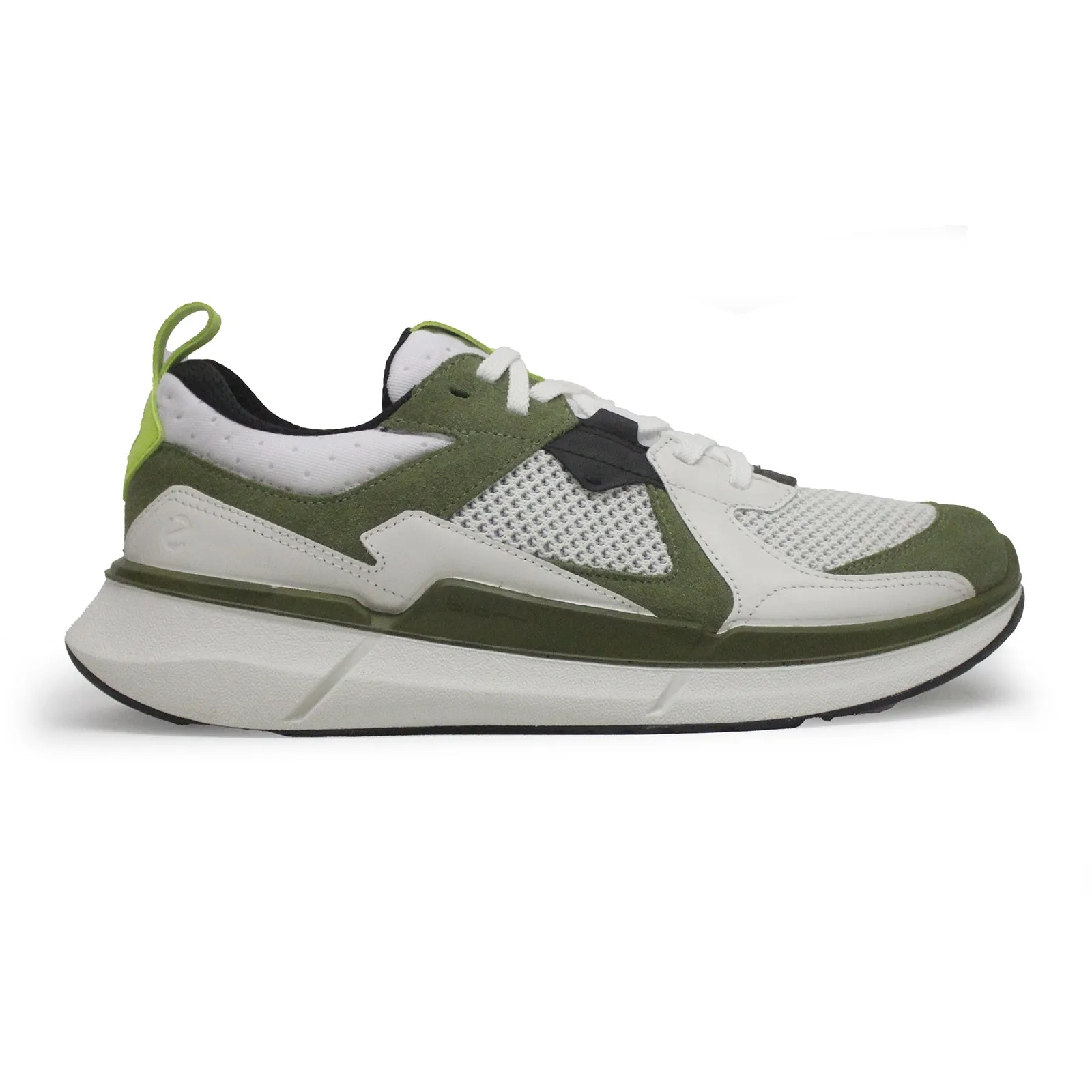 Ecco Biom 2.2 Leder Textil Herren Low Top Turnschuhe Ecco Schuhe