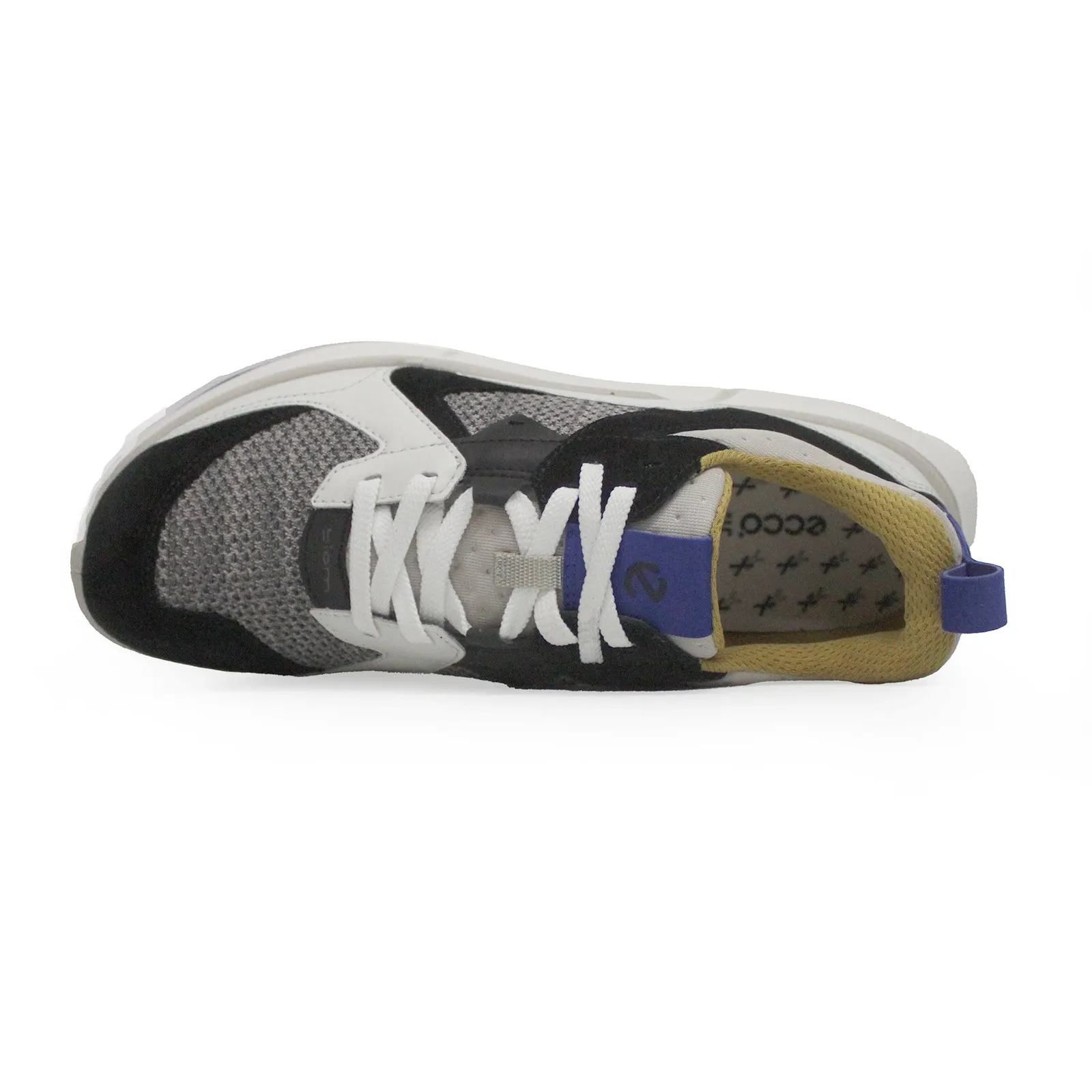 Ecco Biom 2.2 Leder Textil Herren Low Top Turnschuhe Ecco Schuhe