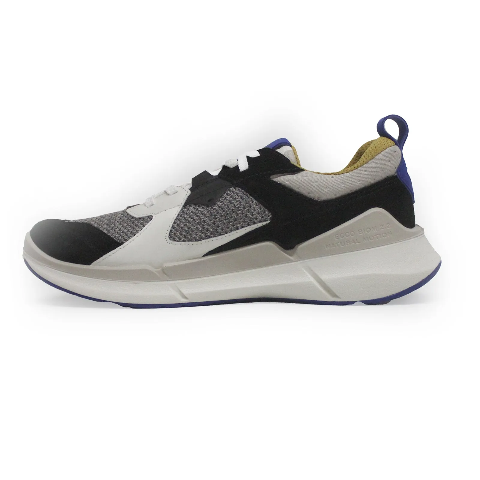 Ecco Biom 2.2 Leder Textil Herren Low Top Turnschuhe Ecco Schuhe