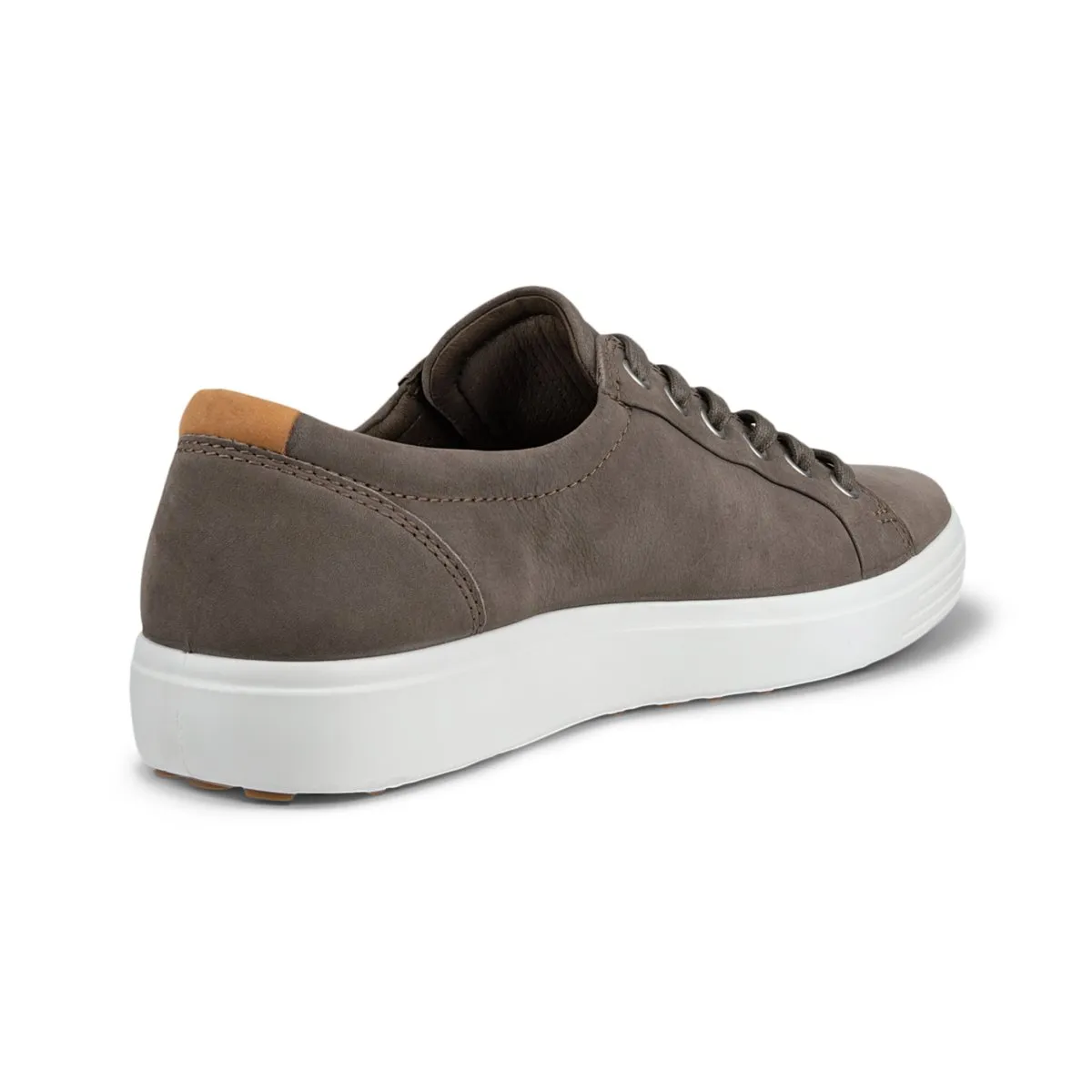 Ecco Herren Soft 7 Sneaker Grau Nubuk