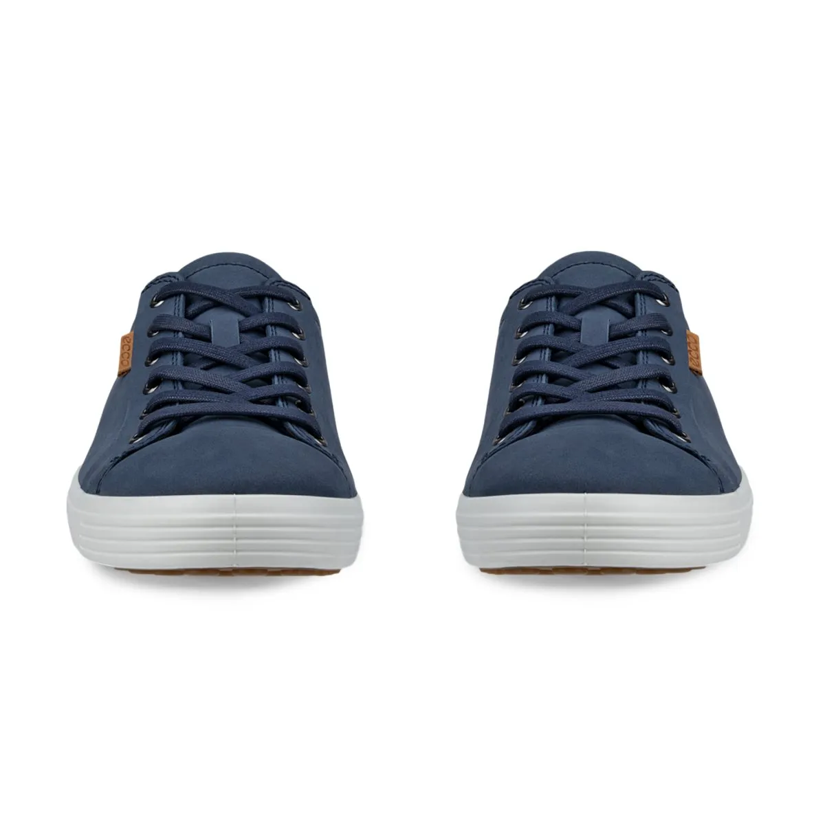 Ecco Herren Soft 7 Sneaker Marine/Löwe Nubuk