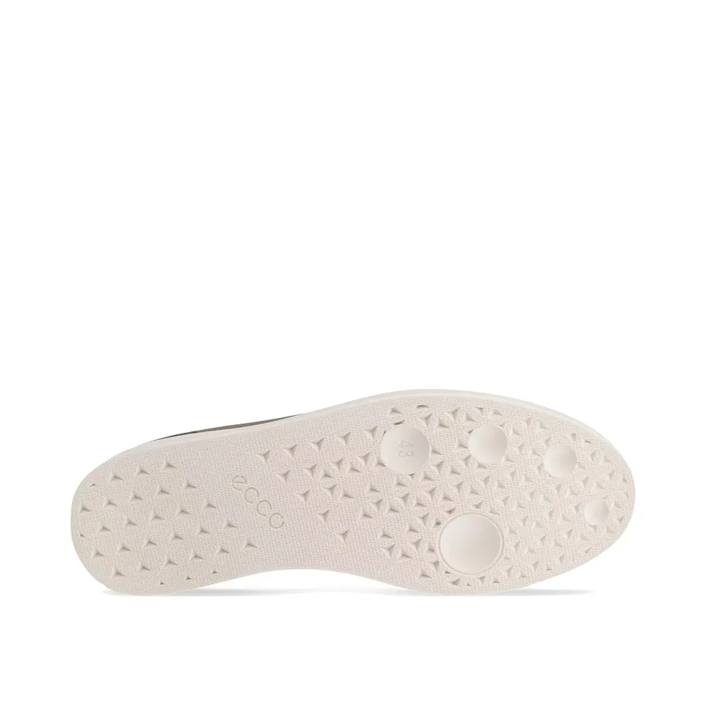 Ecco Herren Street Lite Court Sneakers in Dunkelbraun/Taupe