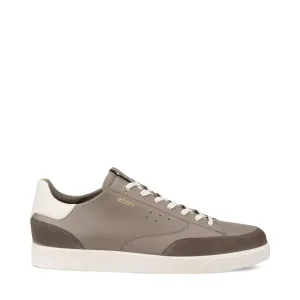 Ecco Herren Street Lite Court Sneakers in Dunkelbraun/Taupe