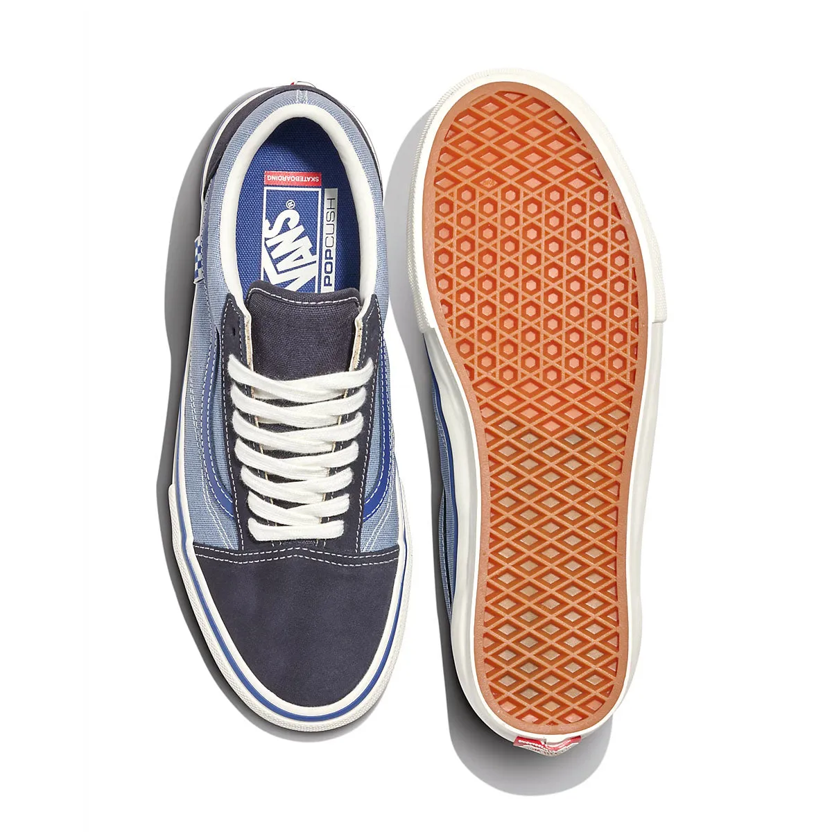 Elijah Berle Skate Old Skool 'Staubiges Blau'