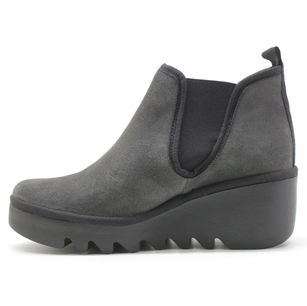 Fly London Byne349Fly Suede Damen Chelsea Stiefeletten