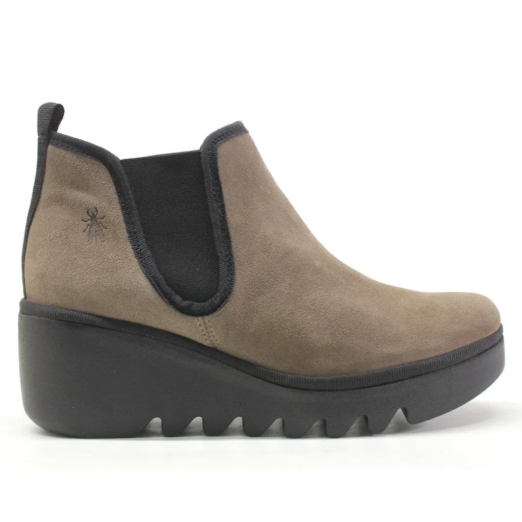 Fly London Byne349Fly Suede Damen Chelsea Stiefeletten