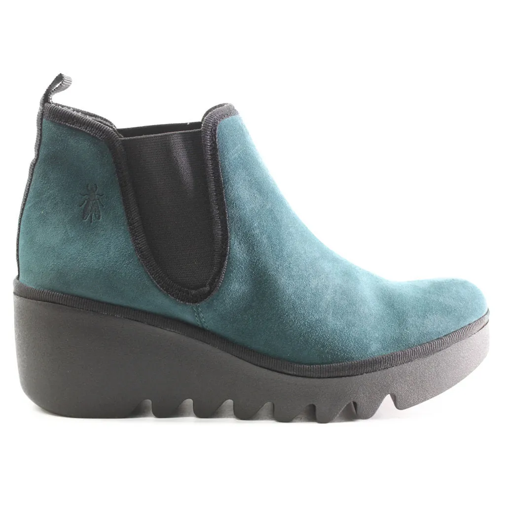 Fly London Byne349Fly Suede Damen Chelsea Stiefeletten