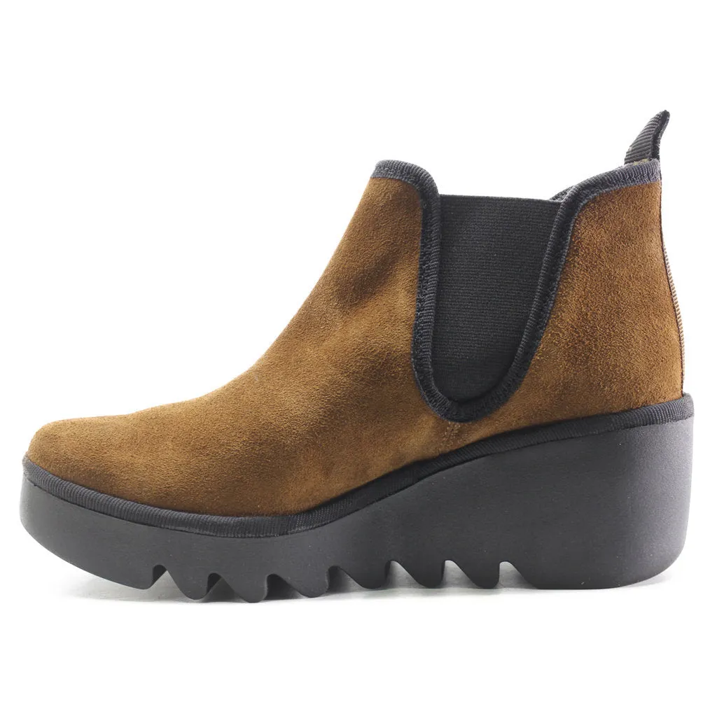 Fly London Byne349Fly Suede Damen Chelsea Stiefeletten
