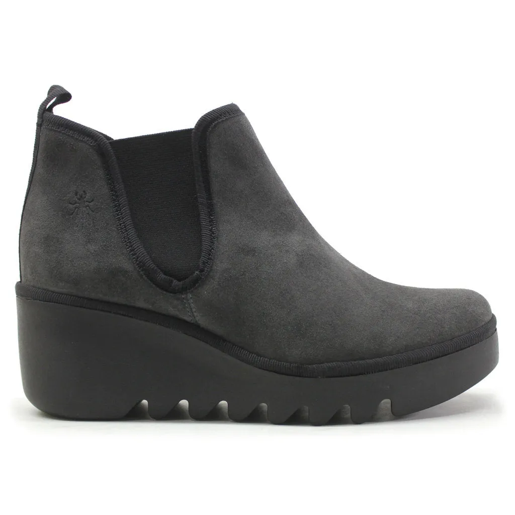 Fly London Byne349Fly Suede Damen Chelsea Stiefeletten