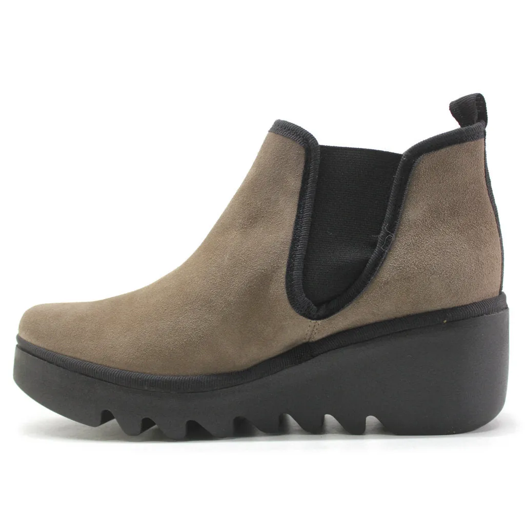Fly London Byne349Fly Suede Damen Chelsea Stiefeletten