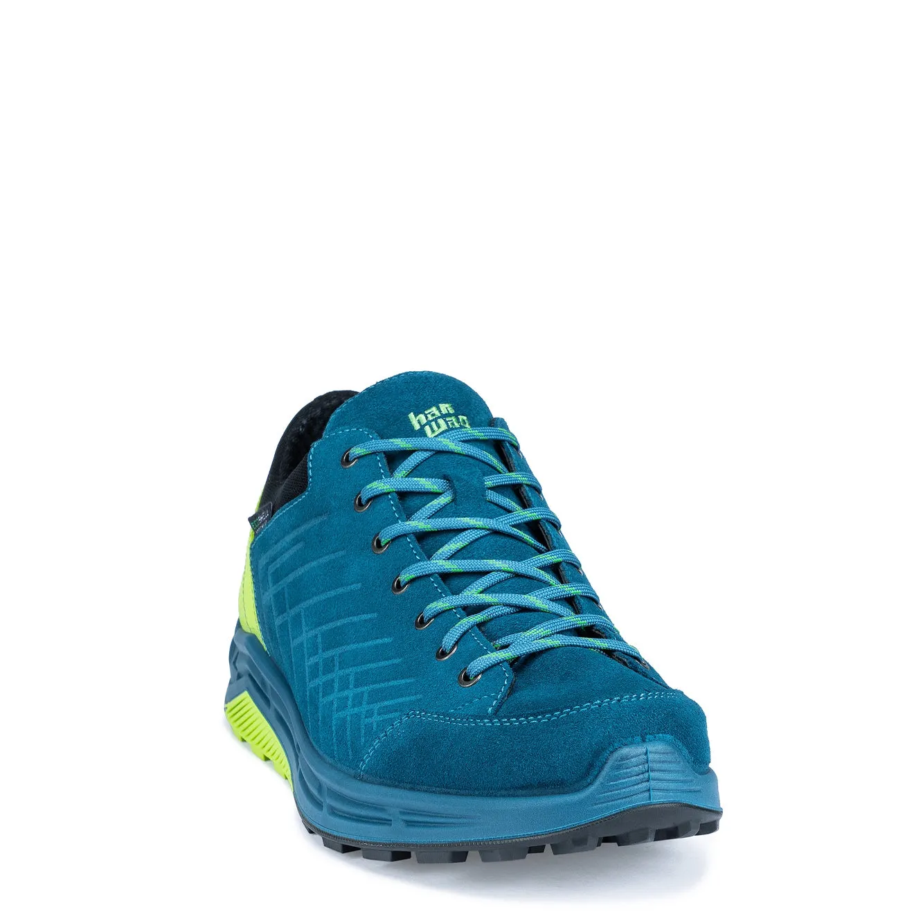 Hanwag Coastrock Low ES Schuh Seeblau / Schwefelgelb