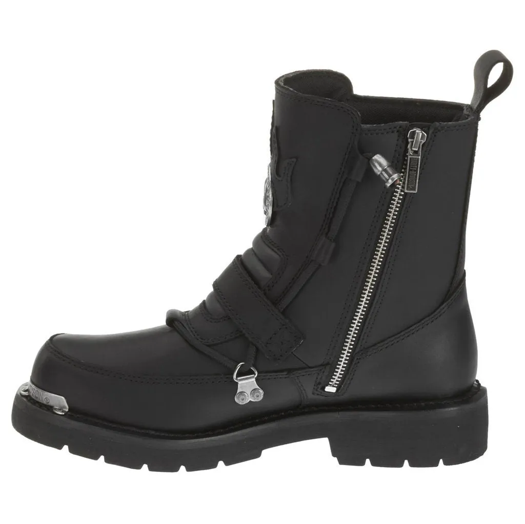 Harley Davidson Distortion Vollnarbenleder Herren-Reitstiefel