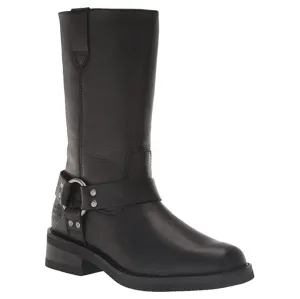 Harley Davidson Korsen 11 Zoll Leder Stiefel für Herren Biker