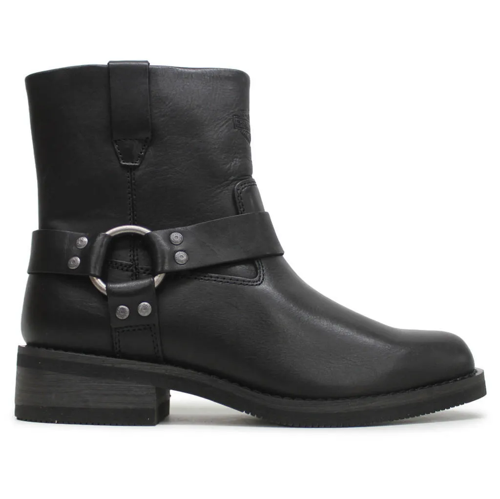 Harley Davidson Korsen 7 Zoll Vollleder Herren Knöchelstiefel Biker Boots