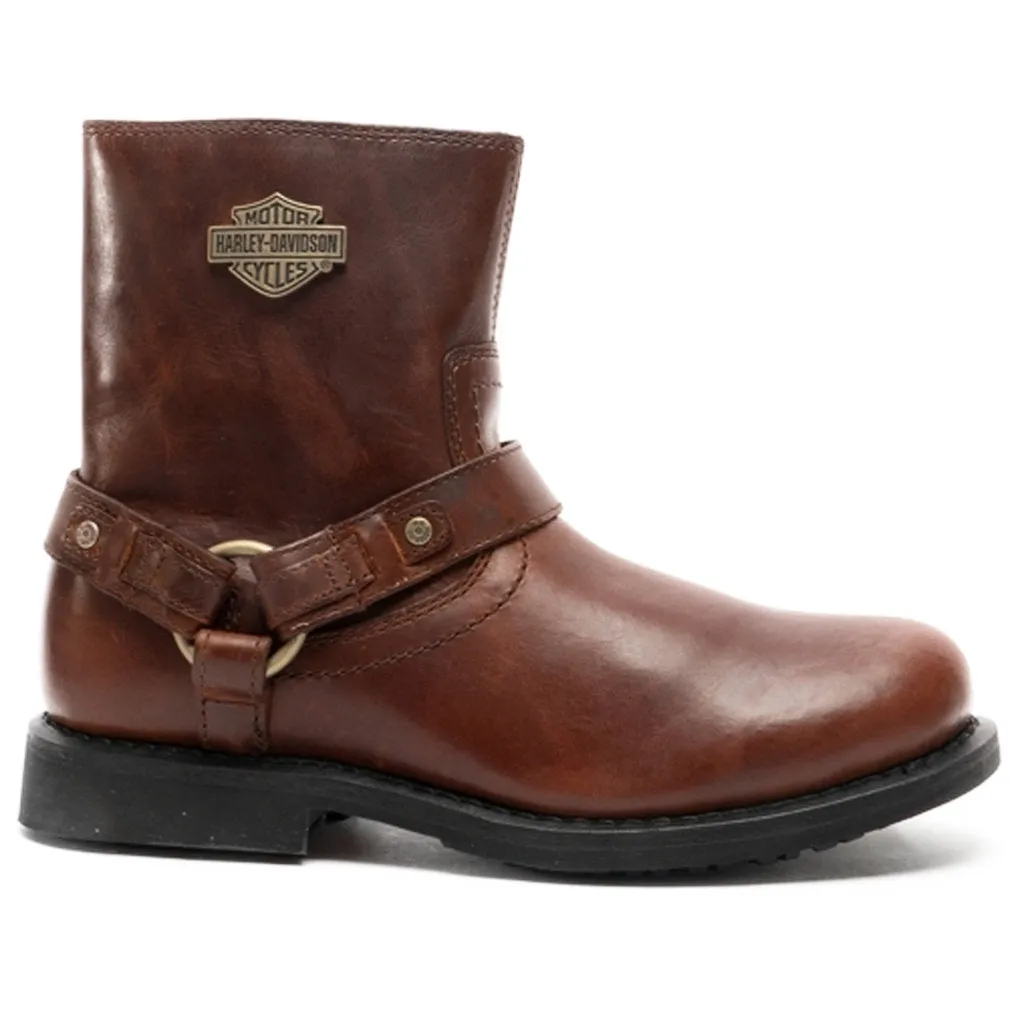 Harley Davidson Scout Herren-Reitstiefel aus Vollrindleder mit Steigbügelriemen