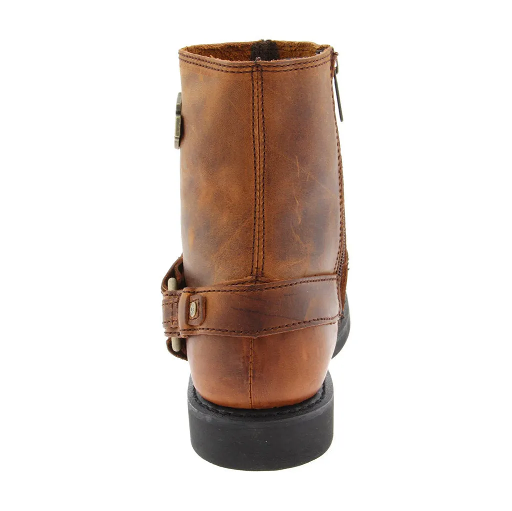 Harley Davidson Scout Herren-Reitstiefel aus Vollrindleder mit Steigbügelriemen