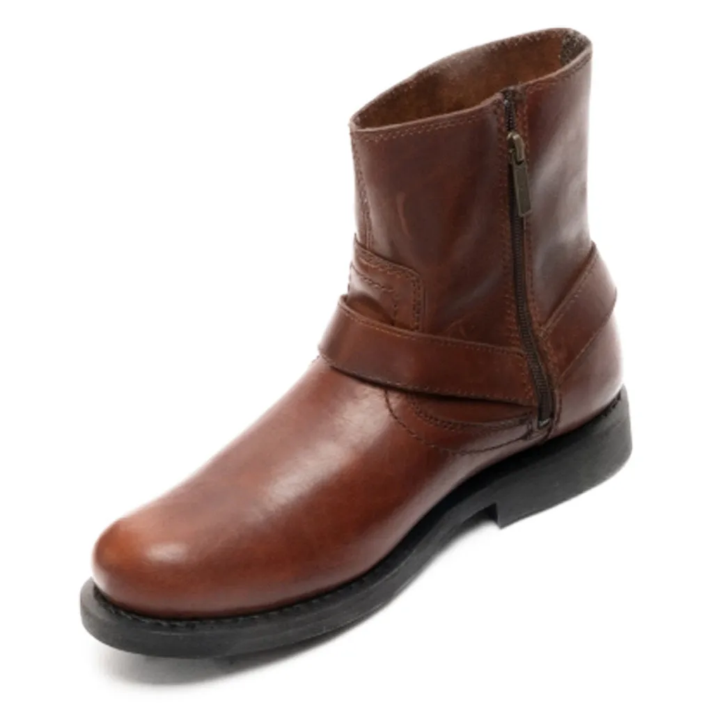 Harley Davidson Scout Herren-Reitstiefel aus Vollrindleder mit Steigbügelriemen