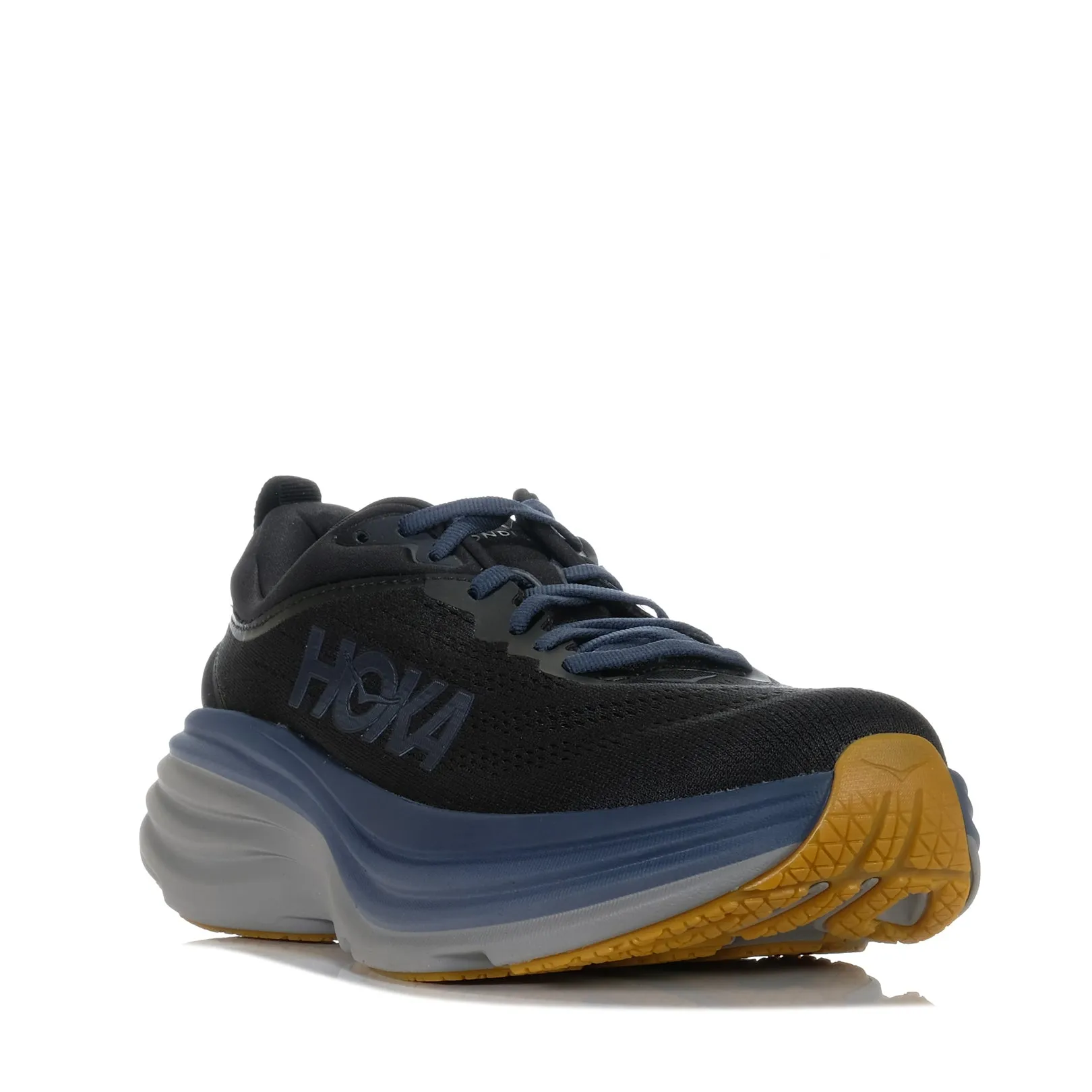 Hoka Bondi 8 Schwarz/Eisenerz